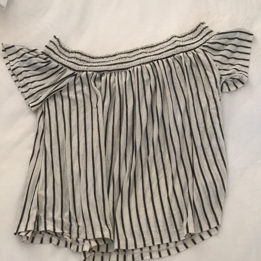 really cute off the shoulder loose top